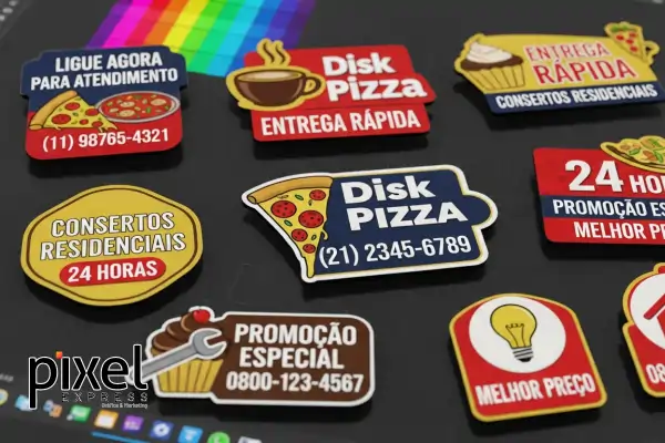 Ímãs de Geladeira em Leopoldina - Gráfica Pixel Express