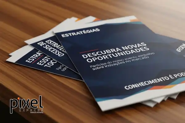 Panfletos e flyers em Leopoldina - Gráfica Pixel
