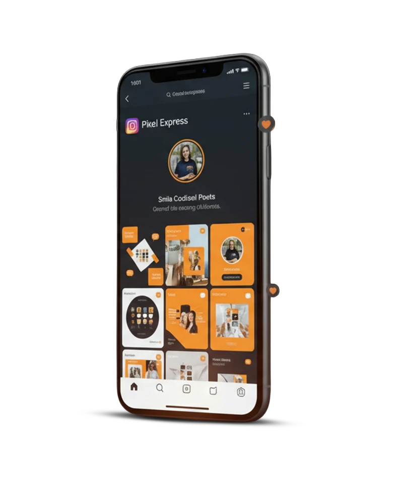 Estratégia de Social Media em Leopoldina com design de artes profissionais para Instagram.